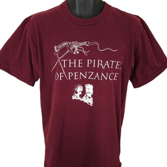 Vintage Pirates Of Penzance T Shirt Mens Size Medium 90s Opera Made In USA - Picture 1 of 6